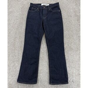 Vintage GAP Bootcut Ankle Jeans Women's Size 2 Blue Dark Wash Stretch Y2K 2000s